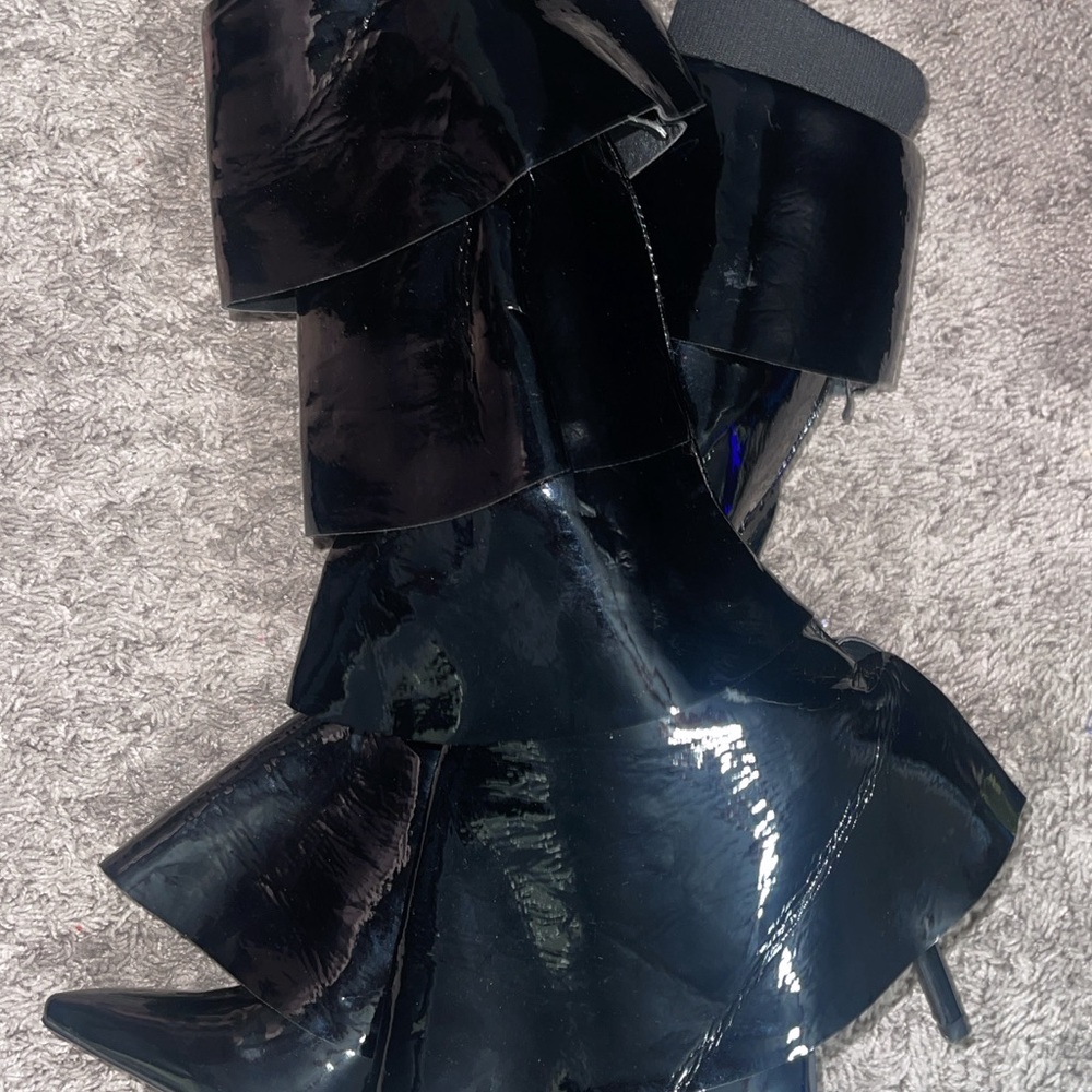 Shane Justin Stylish Black Women's Boots